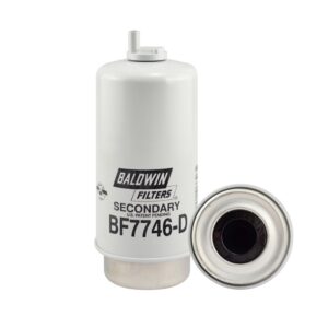 BF7746-D | Baldwin Filters: Secondary Fuel/Water Separator Element with Drain