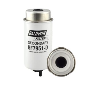 BF7951-D | Secondary Fuel/Water Separator Element with Removable Drain