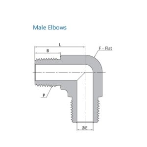 Male Elbow 1 NPT