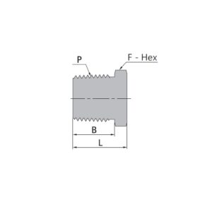 Pipe Plug Male NPT 3/4″