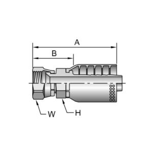 10673-12-12 | Parker 73 Series Fittings