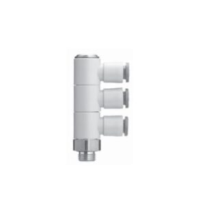 KQ2VT13-36AS | Triple Universal Male Elbow