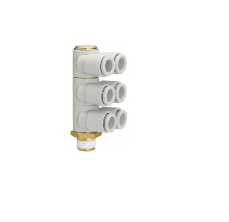 SMC Triple Universal Male Elbow- KQ2ZT