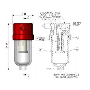 200 | Headline Filter Aluminium Housings