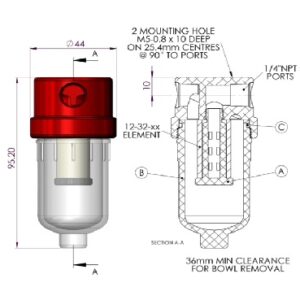 203 | Headline Filter Aluminium Housings