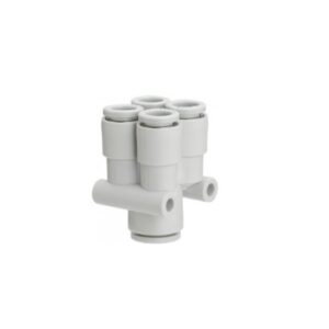 KQ2UD04-06A | Double Union Y Fittings