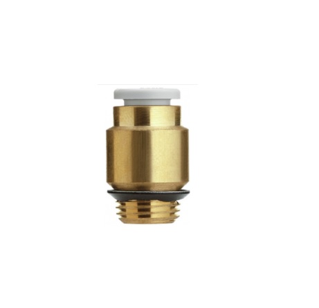 SMC Hexagon Socket Head Male Connector- Gasket Seal- KQ2S- Uni