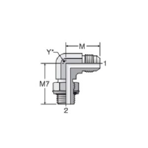 12-8C4OMXS | Male Elbow- BSPP