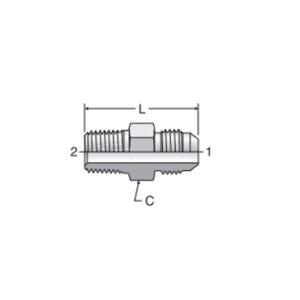 12-8F3MXS | Male Connector- BSPT