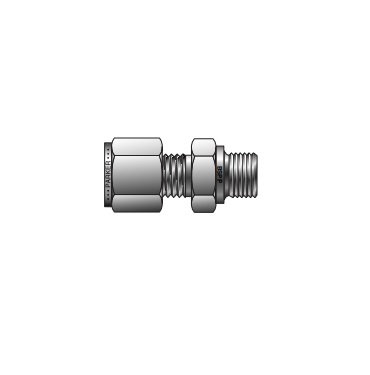 Parker Hannifin M12MSC1/2N-316 Male Stud Connector - 1/2" NPT - New Open Box