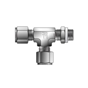 12MRT8R-316 | BSPP Male Run Tee