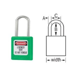 S31GRN | Global Zenex Safety Padlocks