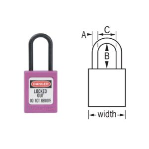 S32PRP | Global Zenex Safety Padlocks